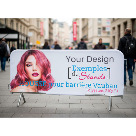 Housse pour barrière Vauban en polystère